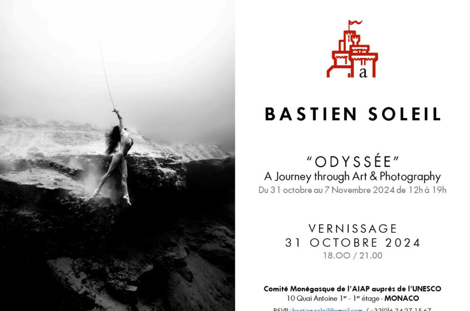 Exposition “ODYSSÉE” de Bastien Soleil du 31 octobre au 7 novembre 2024