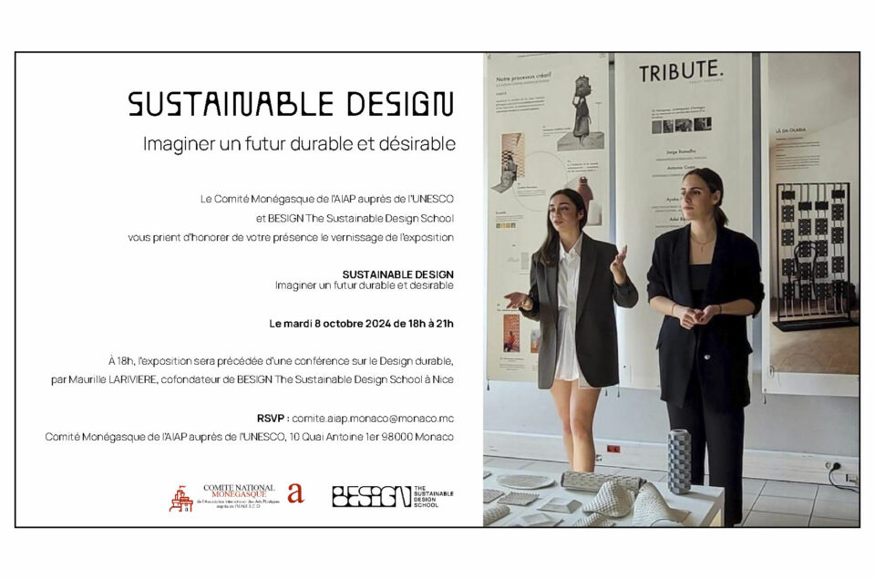 Exposition Sustainable Design du 7 au 12 octobre 2024